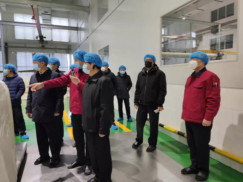濟南市領(lǐng)導蒞臨公司調(diào)研